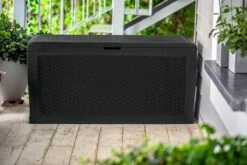 Keter Samoa Opbergbox - 270 L - 117x45x57 Cm - Grafiet -Buitentuinwinkel 1200x800 530
