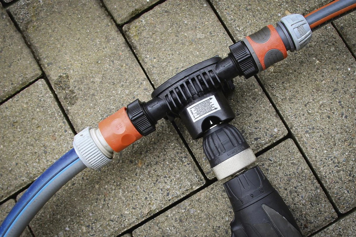 Water Boorpomp 1000 L/uur | Huis - Tuin - Boot Pomp Voor (Accu)boormachine 6 Water Boorpomp 1000 L/uur | Huis - Tuin - Boot Pomp Voor (Accu)boormachine - Afbeelding 4