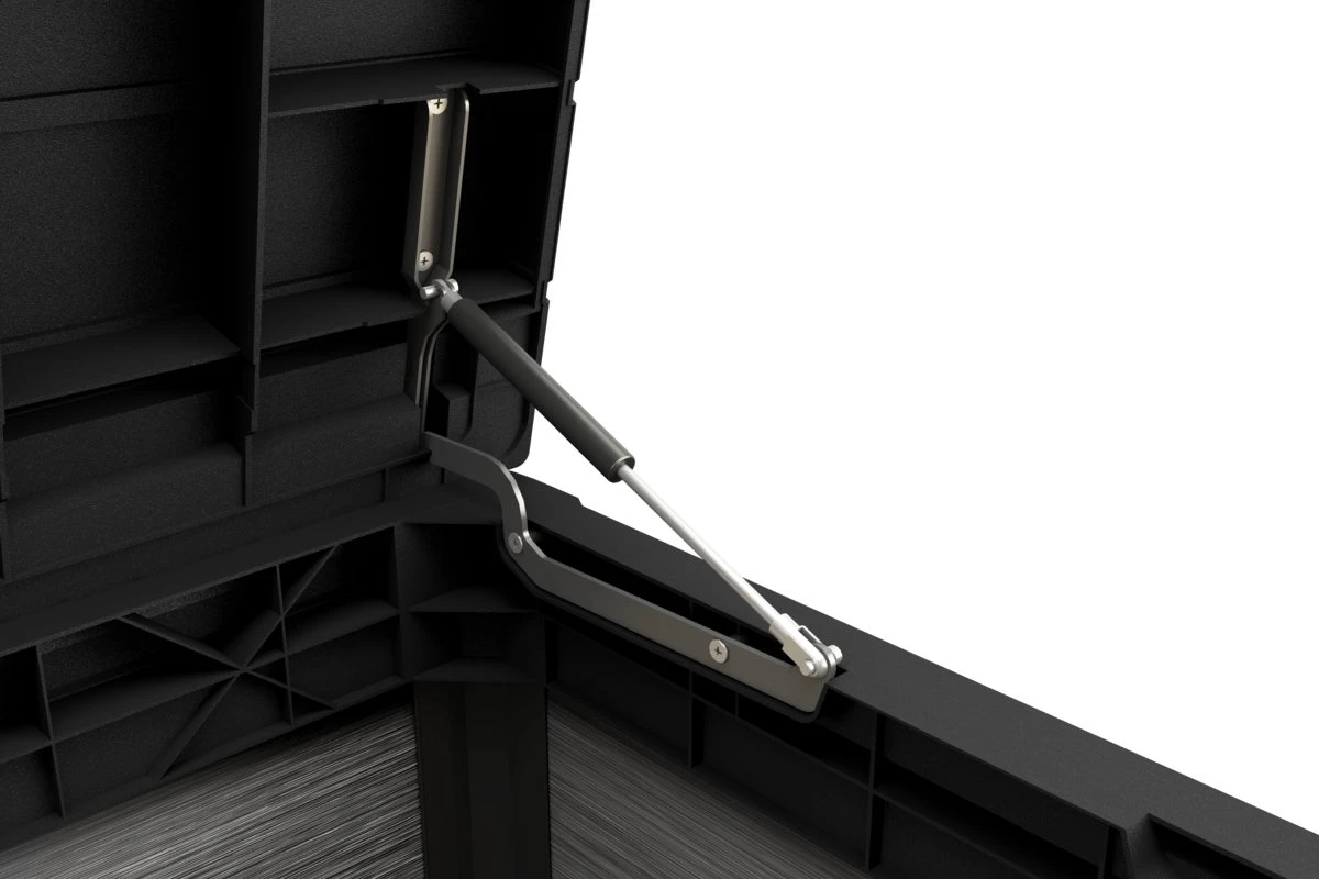 Keter Denali Opbergbox - 570L - 151,7x72,5x70cm - Grijs 12 Keter Denali Opbergbox - 570L - 151,7x72,5x70cm - Grijs - Afbeelding 10