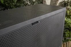 Keter Emily Opbergbox - 118x45x57 Cm - 270L - Grafiet -Buitentuinwinkel 1200x800 550