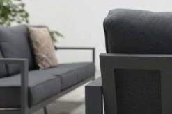 Garden Impressions Durban Loungeset - 4-delig - Zwart -Buitentuinwinkel 1200x800 587