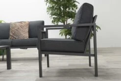 Garden Impressions Durban Loungeset - 4-delig - Zwart -Buitentuinwinkel 1200x800 588