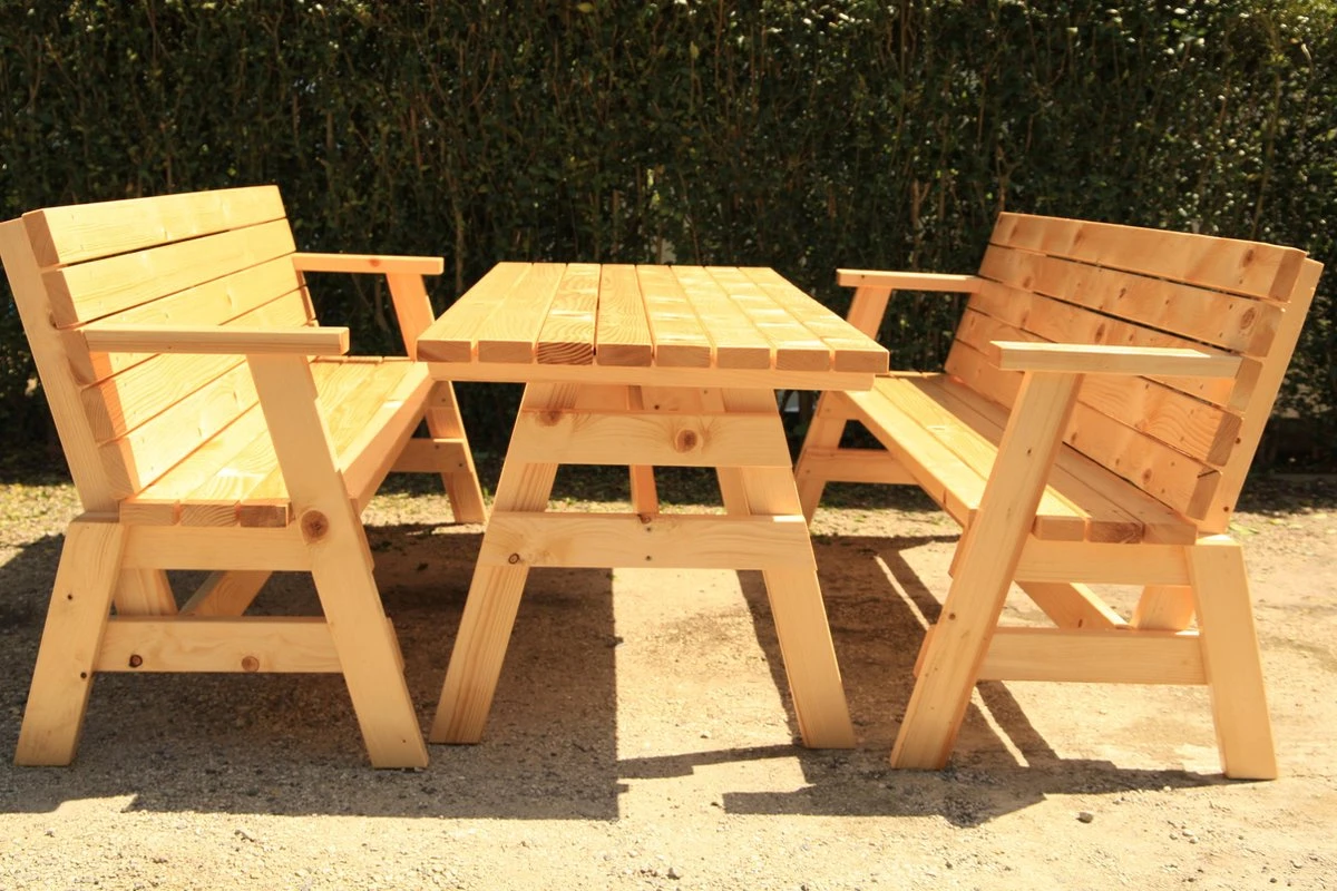 Jee & Bee Tuinset - 6 Persoons - (kant En Klaar Geleverd) 3 Jee & Bee Tuinset - 6 Persoons - (kant En Klaar Geleverd)