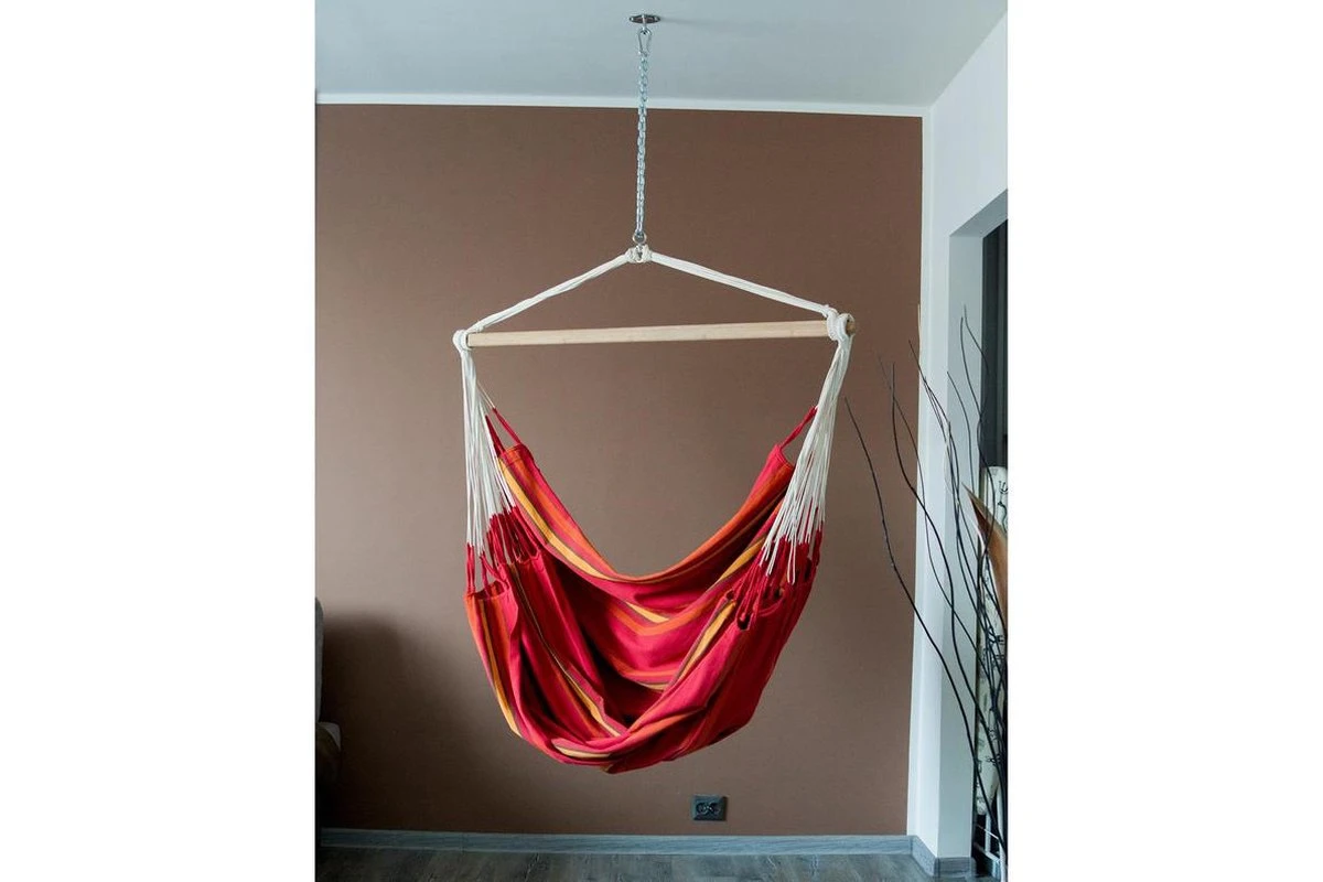 Ophangsysteem Hangstoel - In Hoogte Verstelbaar - Plafondhaak - Ophanghaak - Bokszak - Plafondbeugel 6 Ophangsysteem Hangstoel - In Hoogte Verstelbaar - Plafondhaak - Ophanghaak - Bokszak - Plafondbeugel - Afbeelding 4