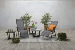 Garden Impressions - Sol Verstelbare Tuinstoel - Aluminium - Zwart -Buitentuinwinkel 1200x800 606