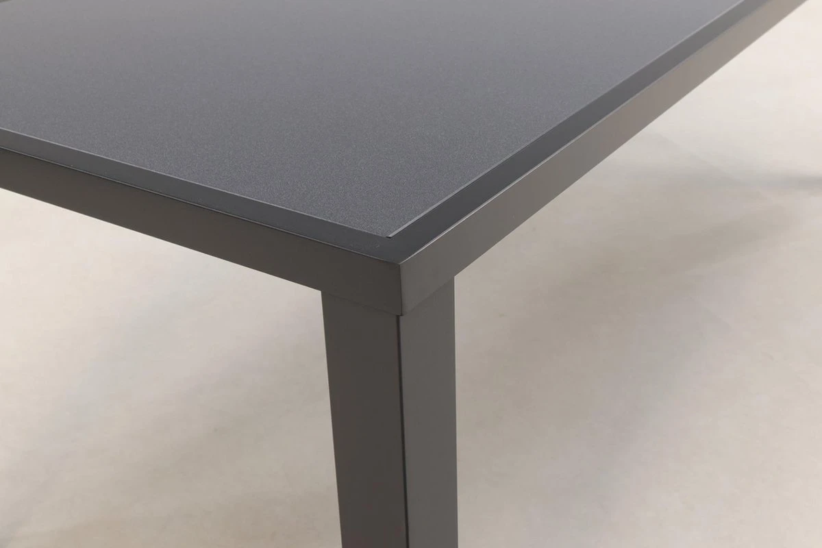 Alma Tuintafel Antraciet - 210 X 90 Cm. 6 Alma Tuintafel Antraciet - 210 X 90 Cm. - Afbeelding 4