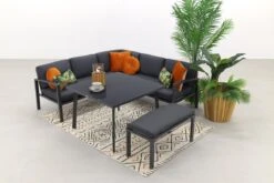 Wellington Lounge Dining Set - Carbon Black -Buitentuinwinkel 1200x800 633