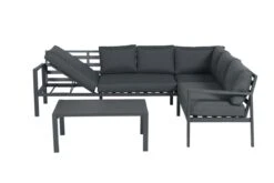 Garden Impressions Lexinton Loungeset - Verstelbaar - Aluminium - Zwart 19 Garden Impressions Lexinton Loungeset - Verstelbaar - Aluminium - Zwart -Buitentuinwinkel 1200x800 655