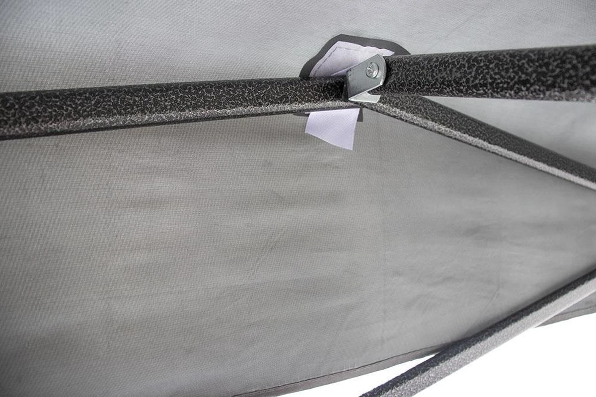 Garden Royal Easy Up Partytent 3x3 Donker Grijs 9 Garden Royal Easy Up Partytent 3x3 Donker Grijs - Afbeelding 7