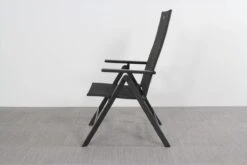 Hartman Aruba Aluminium Tuinstoel - Antraciet Verstelbaar -Buitentuinwinkel 1200x800 763