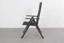 Hartman Aruba Aluminium Tuinstoel - Antraciet Verstelbaar -Buitentuinwinkel 1200x800 768