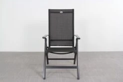 Hartman Aruba Aluminium Tuinstoel - Antraciet Verstelbaar -Buitentuinwinkel 1200x800 769