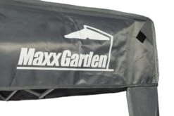 MaxxGarden Partytent - Paviljoen - 3x3 - Easy Up - Opvouwbaar - Waterdicht - Zwart -Buitentuinwinkel 1200x800 814