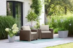 Allibert California Loungeset - 5 Personen - Cappuccino -Buitentuinwinkel 1200x800 872