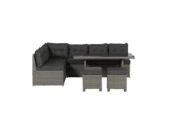 Garden Impressions Lapa Lounge Dining Set 5-delig - Wicker - Grijs -Buitentuinwinkel 1200x800 879