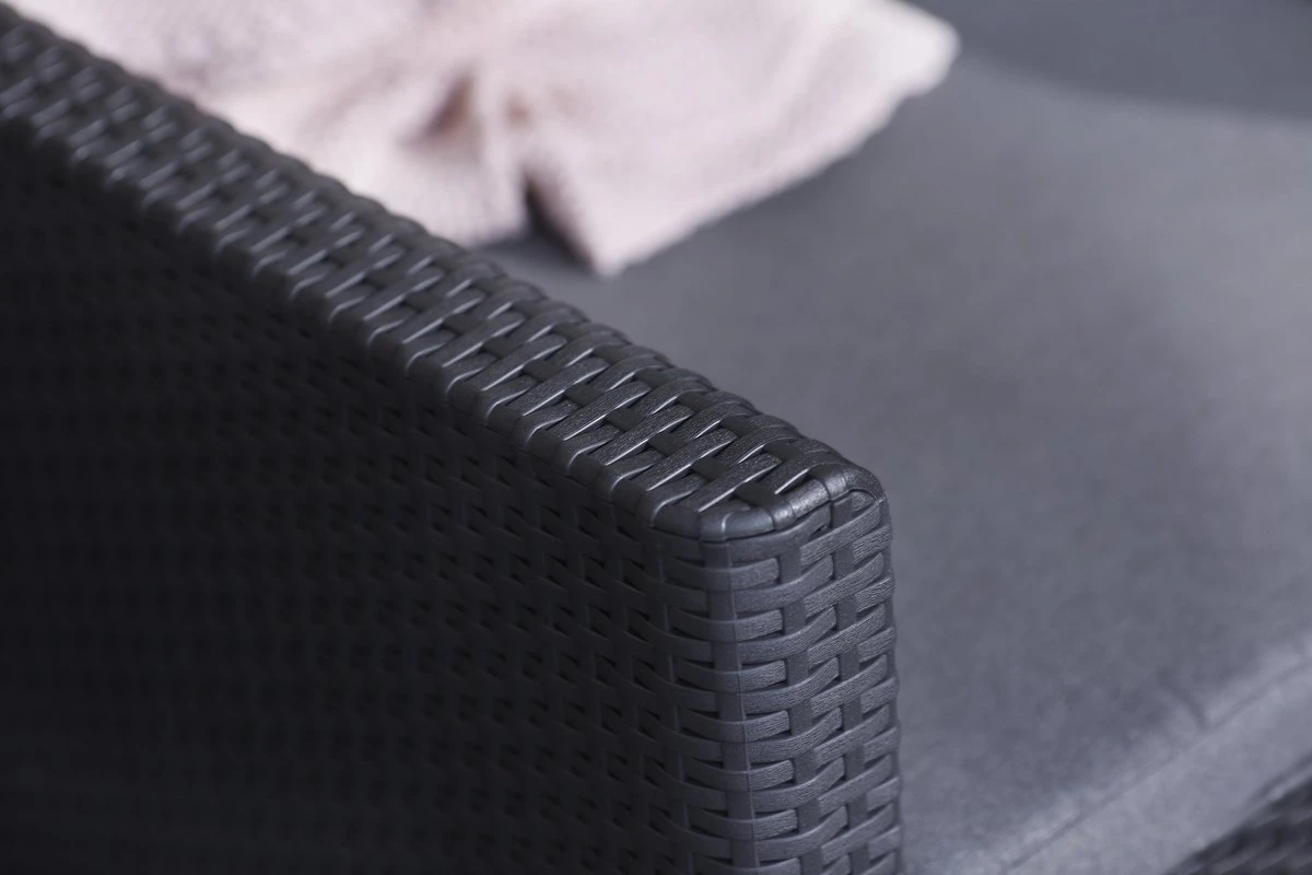 Keter Marie Hoek Loungeset Met Orlando Tafel - 6 Personen - Antraciet 7 Keter Marie Hoek Loungeset Met Orlando Tafel - 6 Personen - Antraciet - Afbeelding 5