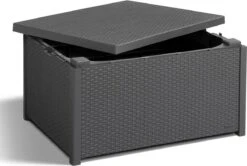 Allibert Arica Tuintafel - 79x59,5x42 Cm - Grafiet -Buitentuinwinkel 1200x807 8