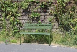 MaximaVida Metalen Tuinbank Max 120 Cm Olijfgroen -Buitentuinwinkel 1200x809 6