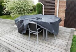 Nature - Tuinmeubelhoes - Beschermhoes Voor Tafel (rechthoekig) - H90 X 225 X 143cm 8 Nature - Tuinmeubelhoes - Beschermhoes Voor Tafel (rechthoekig) - H90 X 225 X 143cm -Buitentuinwinkel 1200x816 9