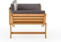Loungebank Tuin FSC Antraciet – Makkelijk Verstelbaar Lounge Bank Balkon – Tuinbank Lounge Hardhout FSC – Perfecthomeshop -Buitentuinwinkel 1200x824 4