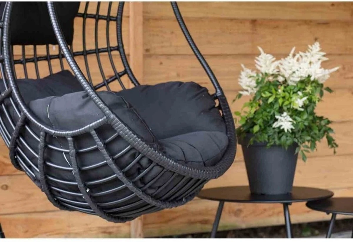 Hangstoel Sturdy Frame Zwart 8 Hangstoel Sturdy Frame Zwart - Afbeelding 6