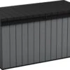 Keter Darwin Opbergbox - 570L - 142,5x65,5x78,2cm - Grijs -Buitentuinwinkel 1200x824 8