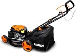 FUXTEC Grasmaaier Benzine - 46cm - Zelfrijdend / Zelftrekkend / Achterwielaandrijving - Mulchfunctie - Opvangbak 50L - FX-RM4646 -Buitentuinwinkel 1200x828 3