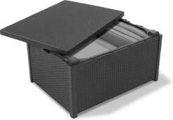 Allibert Arica Tuintafel - 79x59,5x42 Cm - Grafiet -Buitentuinwinkel 1200x836 5