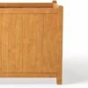 Houten Plantenbak Met Wieltjes 50x50 - Geolied Duurzaam FSC Acaciahout – Bloembak Buiten - Plantenbakken Buiten - Perfecthomeshop -Buitentuinwinkel 1200x842 8