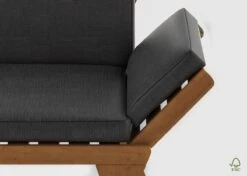 Loungebank Tuin FSC Antraciet – Makkelijk Verstelbaar Lounge Bank Balkon – Tuinbank Lounge Hardhout FSC – Perfecthomeshop -Buitentuinwinkel 1200x856 10