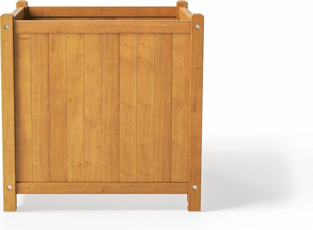 Houten Plantenbak Met Wieltjes 50x50 - Geolied Duurzaam FSC Acaciahout – Bloembak Buiten - Plantenbakken Buiten - Perfecthomeshop 13 Houten Plantenbak Met Wieltjes 50x50 - Geolied Duurzaam FSC Acaciahout – Bloembak Buiten - Plantenbakken Buiten - Perfecthomeshop - Afbeelding 11