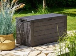 Merkloos Woody Tuin Opbergbox - 324 Liter 45x120x60 Cm - Tuinkussenbox - Antraciet/bruin 17 Merkloos Woody Tuin Opbergbox - 324 Liter 45x120x60 Cm - Tuinkussenbox - Antraciet/bruin -Buitentuinwinkel 1200x884 3