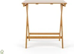 Bistro Set Hout Balkonset FSC – Patio Set Tuin – Houten Frans Tuinsetje – Kleine Tuinset – Complete Kleine Balkon Tafelset Met Gratis Bijzettafel – Hardhout FSC Balkonstoelen & Balkon Tafel - Tuintafel En Stoelen - Bistroset Van Hout – Balcony Set -Buitentuinwinkel 1200x884 4