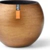 Capi Europe - Vaas Bol Retro - 30x25 - Goud - Bloempot Voor Binnen - BRTG104 -Buitentuinwinkel 1200x891 6