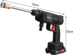 Merkloos Elektrische Accu-Hogedrukreiniger - 1.2mpa - Multifunctioneel Mondstuk - Draagbaar Oplaadbaar Snoerloos - Reinigingsspuitpistool - Met Rijke Accessoires - Voor Auto, Tuin, Terras, Raam - Zwart 21 Merkloos Elektrische Accu-Hogedrukreiniger - 1.2mpa - Multifunctioneel Mondstuk - Draagbaar Oplaadbaar Snoerloos - Reinigingsspuitpistool - Met Rijke Accessoires - Voor Auto, Tuin, Terras, Raam - Zwart -Buitentuinwinkel 1200x899 19