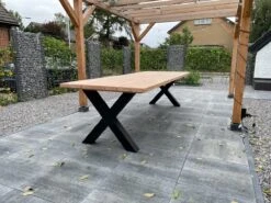 Tuintafel Douglas 300 Cm X 90 Cm | Stalen Poten | 8-10 Personen | DuuMaa 12 Tuintafel Douglas 300 Cm X 90 Cm | Stalen Poten | 8-10 Personen | DuuMaa -Buitentuinwinkel 1200x899 44