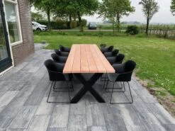 Tuintafel Douglas 300 Cm X 90 Cm | Stalen Poten | 8-10 Personen | DuuMaa 13 Tuintafel Douglas 300 Cm X 90 Cm | Stalen Poten | 8-10 Personen | DuuMaa -Buitentuinwinkel 1200x899 45
