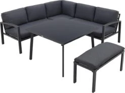Wellington Lounge Dining Set - Carbon Black -Buitentuinwinkel 1200x899 53