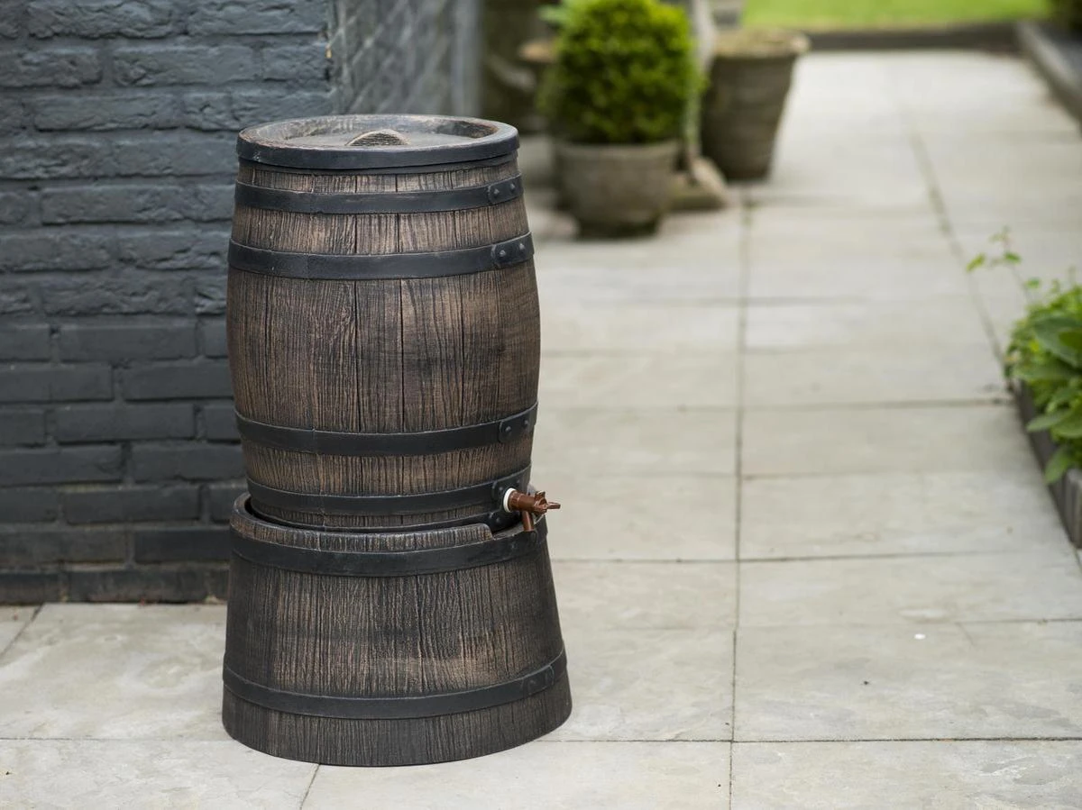 Nature - Regenton - Whiskyvat - 50L - H49,5 X Ø38cm 5 Nature - Regenton - Whiskyvat - 50L - H49,5 X Ø38cm - Afbeelding 3