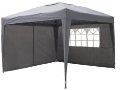 Garden Royal Partytent 3x3m Easy Up Grijs Met 4 Zijwanden -Buitentuinwinkel 1200x900 127