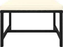 VidaXL 4-delige Loungeset Met Kussens Poly Rattan Zwart -Buitentuinwinkel 1200x900 142