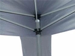Garden Royal Partytent 3x3m Easy Up Grijs Met 2 Zijwanden -Buitentuinwinkel 1200x902 8