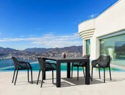 Air XL Stapelbare Tuinstoel Set Van 4 Stuks - Zwart -Buitentuinwinkel 1200x913 7