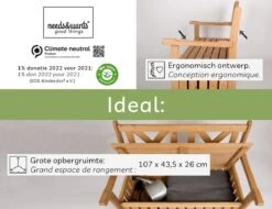 Needs&wants® Houten Tuinbank Met Opbergruimte, 2-zits Kistbank Houten Klassieke Bank Opslag, Grote Tuinopbergbank Van Massief Hout Weerbestendig Voor Buiten Tuin, Balkon, Terras, 115x61x85 Cm, Donker-bruin 13 Needs&wants® Houten Tuinbank Met Opbergruimte, 2-zits Kistbank Houten Klassieke Bank Opslag, Grote Tuinopbergbank Van Massief Hout Weerbestendig Voor Buiten Tuin, Balkon, Terras, 115x61x85 Cm, Donker-bruin -Buitentuinwinkel 1200x922 5