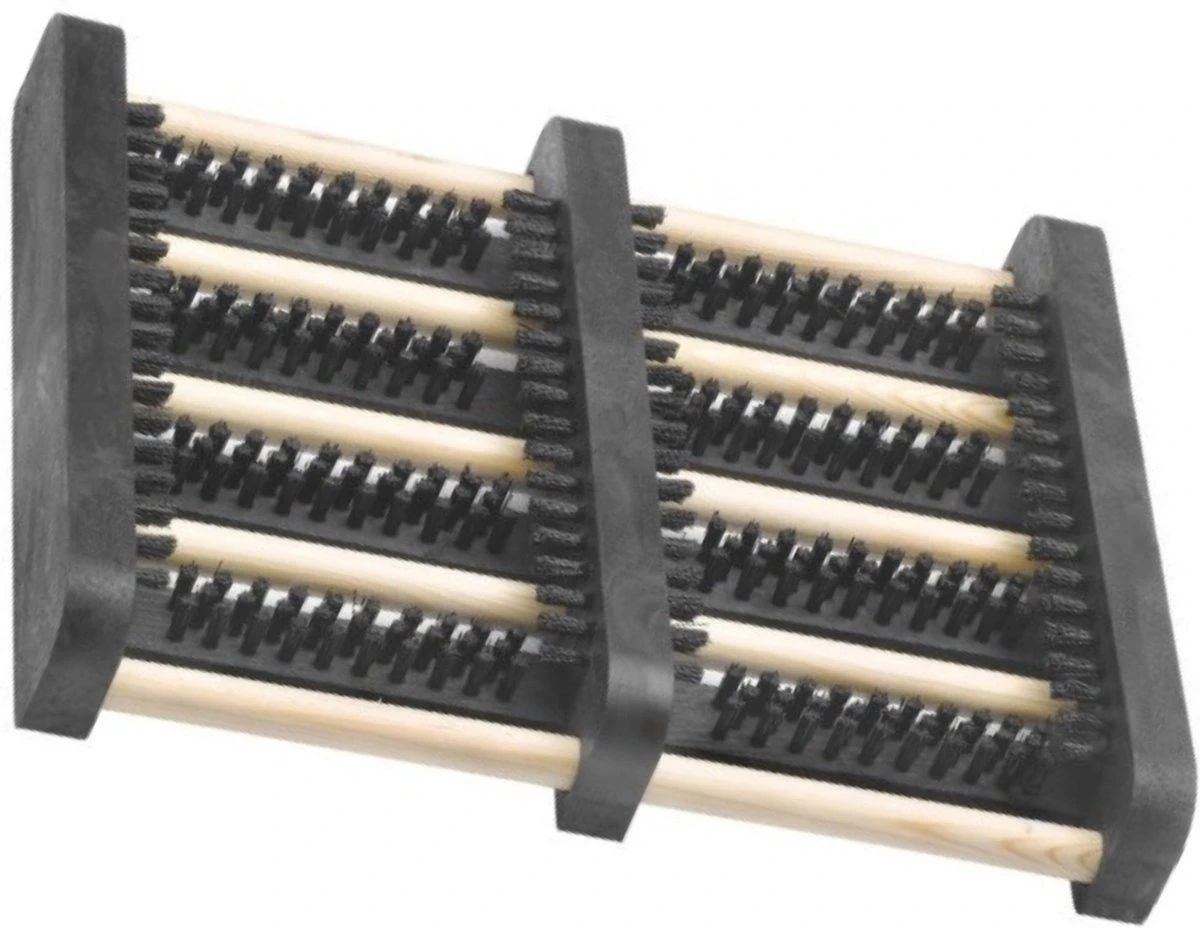 Talen Tools - Voetenveger - Dubbel - Harde Kunststof Borstels 3 Talen Tools - Voetenveger - Dubbel - Harde Kunststof Borstels