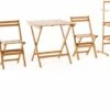 Bistro Set Hout Balkonset FSC – Patio Set Tuin – Houten Frans Tuinsetje – Kleine Tuinset – Complete Kleine Balkon Tafelset Met Gratis Bijzettafel – Hardhout FSC Balkonstoelen & Balkon Tafel - Tuintafel En Stoelen - Bistroset Van Hout – Balcony Set -Buitentuinwinkel 1200x943 8