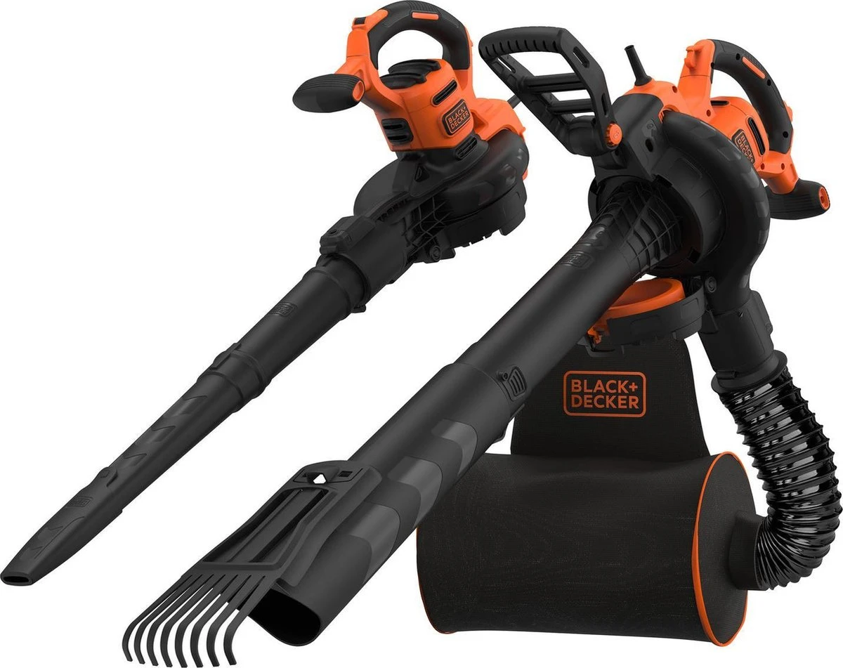 Black & Decker BLACK+DECKER BEBLV301 Bladblazer - Blaas En Zuigfunctie - Rugzak Als Opvangzak 3 Black & Decker BLACK+DECKER BEBLV301 Bladblazer - Blaas En Zuigfunctie - Rugzak Als Opvangzak