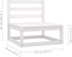 Decoways - 6-delige Loungeset Met Kussens Massief Grenenhout Wit 21 Decoways - 6-delige Loungeset Met Kussens Massief Grenenhout Wit -Buitentuinwinkel 1200x958 4