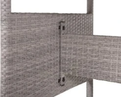 Beliani VITERBO - Loungeset Voor 8 - Grijs - PE Rotan -Buitentuinwinkel 1200x965 2