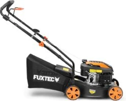 FUXTEC Grasmaaier Benzine - 41cm - 80cc - Duwmaaier - Opvangbak 45L - FX-RM4180 -Buitentuinwinkel 1200x967 1